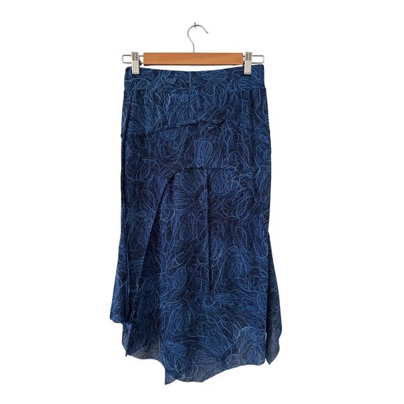 Isabel De Pedro Mr Cat Blue Tulle Skirt - Picture 5 of 6